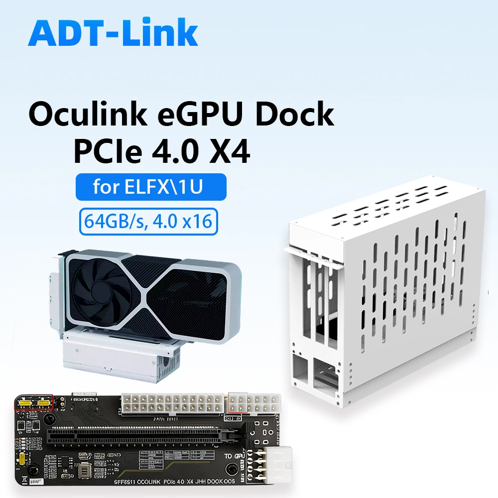 External Gpu Dock Pcie 4.0 Oculink - Dock card đồ họa rời Oculink