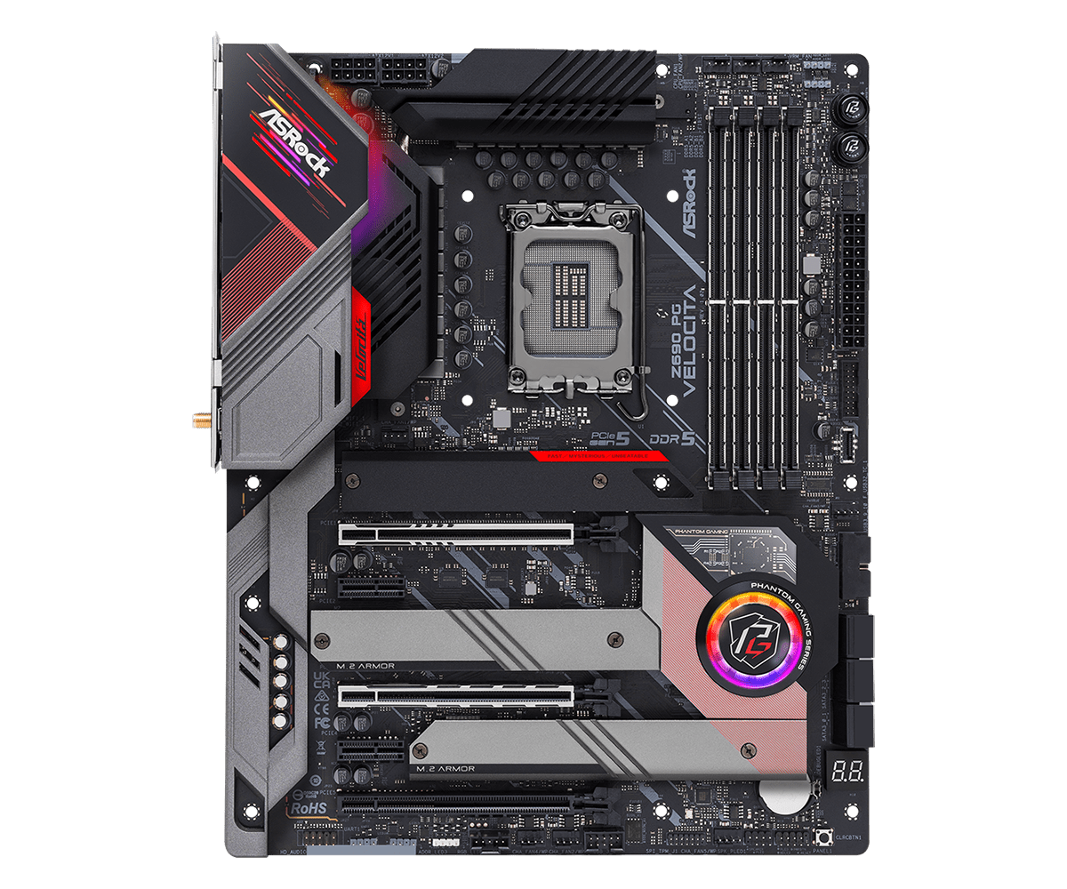 Asrock Z690 PG VELOCITA Mother - đánh giá và giá Lga 1700 Ddr5 Itx Motherboard