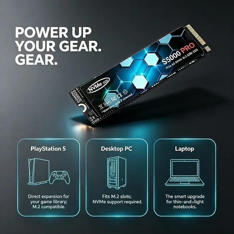 S5000 PRO M.2 PCIe 4.0 NVMe SS - đánh giá và giá M.2 Nvme 4Tb Pcie 4.0 Ssd