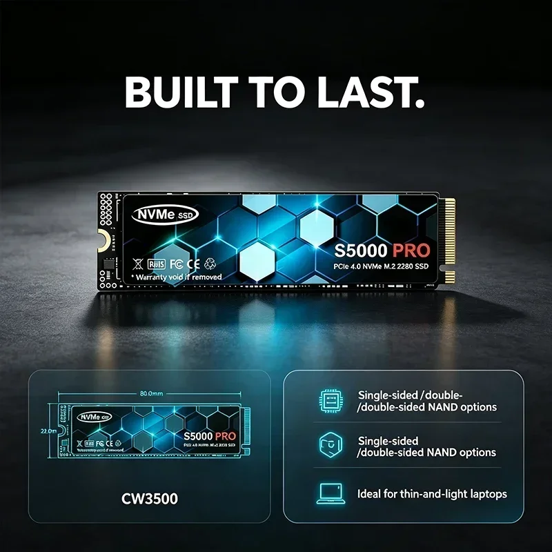 S5000 PRO M.2 PCIe 4.0 NVMe SS - đánh giá và giá M.2 Nvme 4Tb Pcie 4.0 Ssd