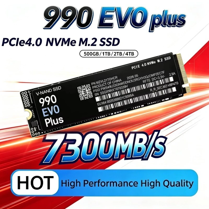 990 EVO Plus 500GB-4TB TLC 3D  - đánh giá và giá M.2 Nvme 4Tb Pcie 4.0 Ssd