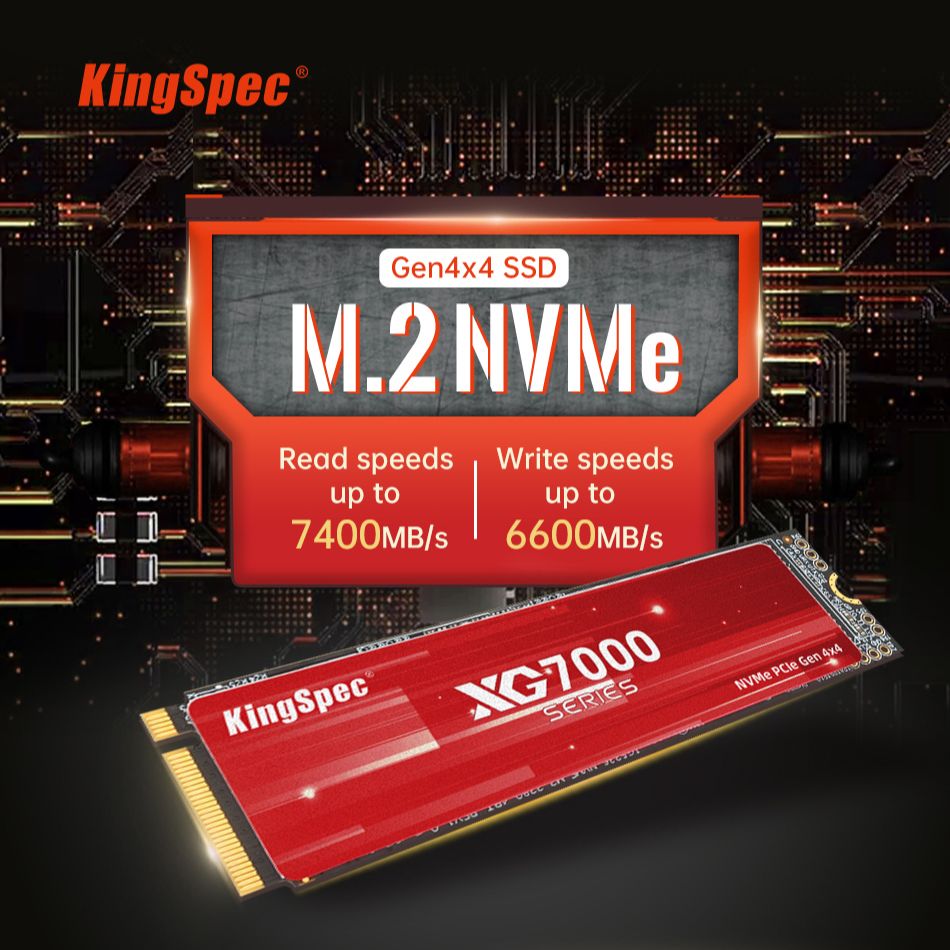 KingSpec SSD M2 Gen4 NVMe 1TB  - đánh giá và giá M.2 Nvme 4Tb Pcie 4.0 Ssd