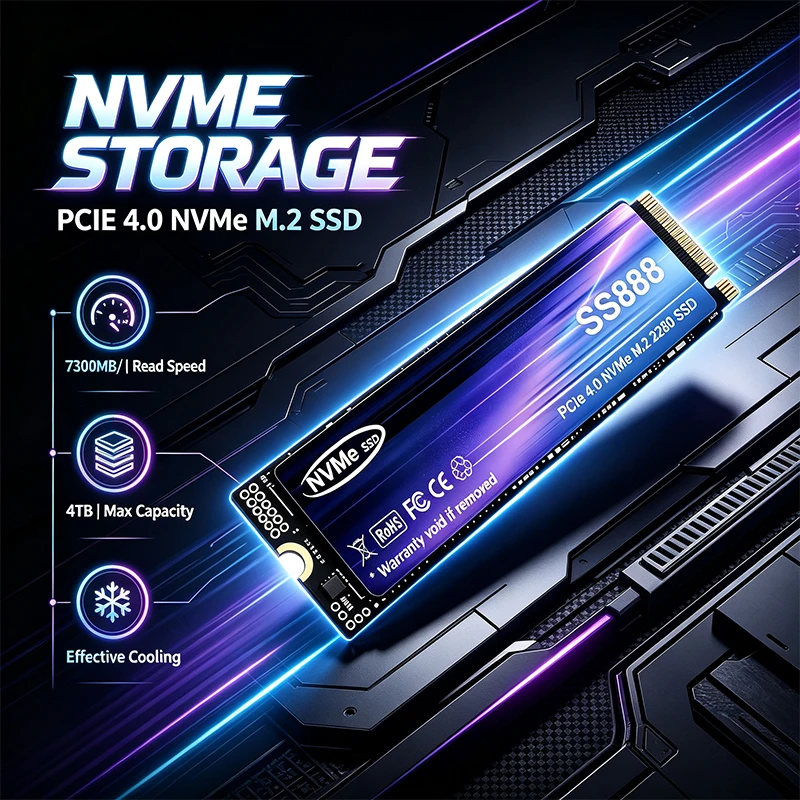SS888 M.2 NVMe PCIe 4.0 SSD 73 - đánh giá và giá M.2 Nvme 4Tb Pcie 4.0 Ssd