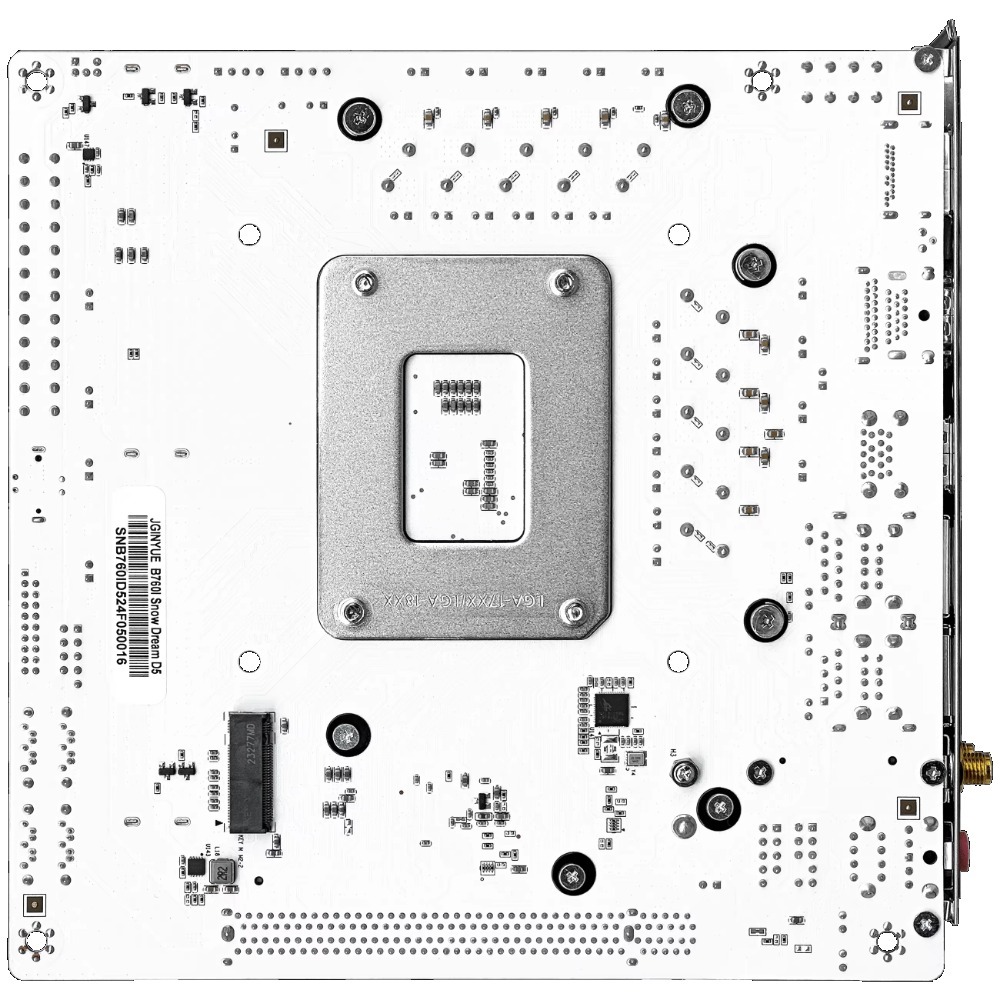 JGINYUE  B760i-Snow Dream  Mot - đánh giá và giá Lga 1700 Ddr5 Itx Motherboard