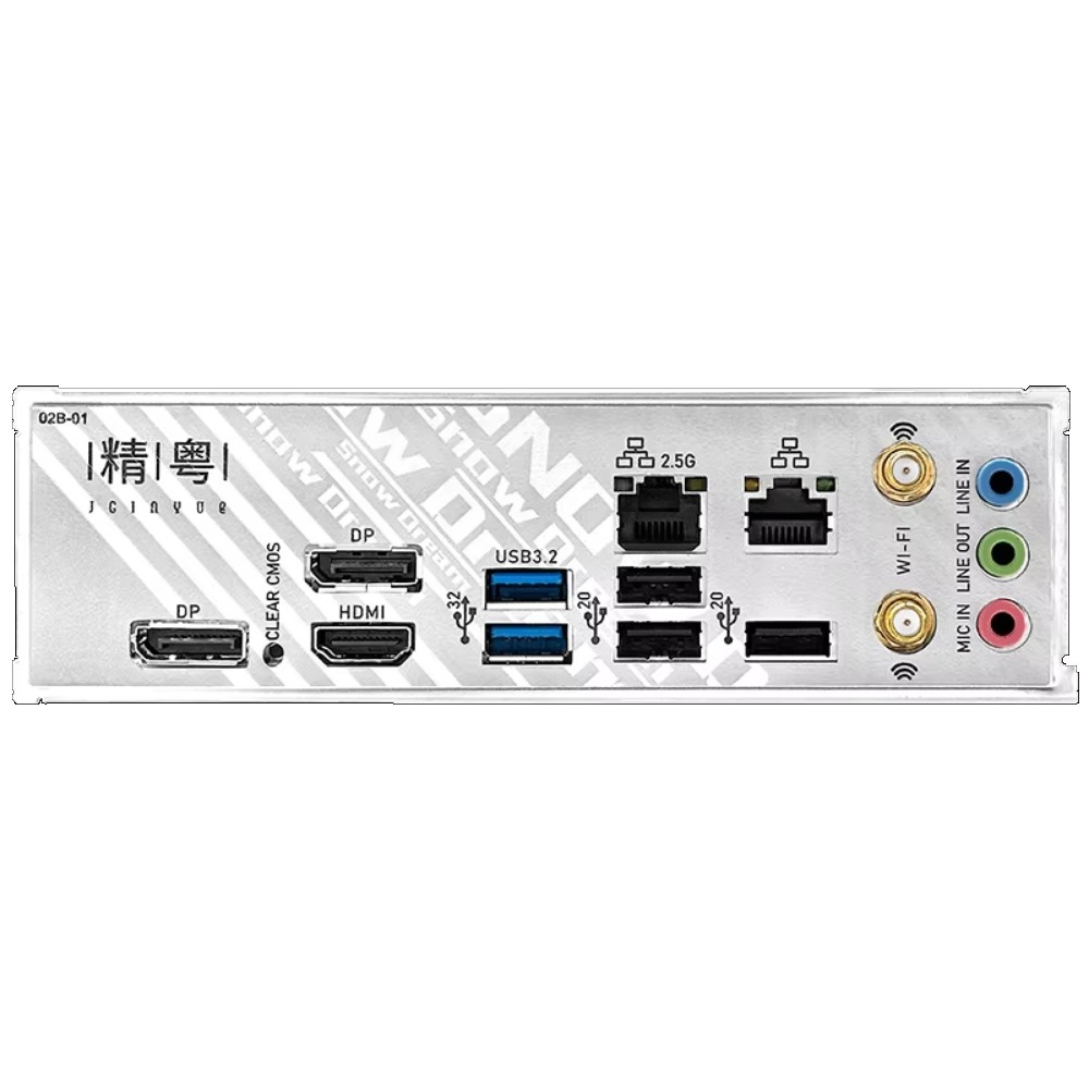 JGINYUE  B760i-Snow Dream  Mot - đánh giá và giá Lga 1700 Ddr5 Itx Motherboard