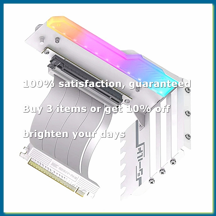 ●Vertical GPU Mounting Bracket - đánh giá và giá Pcie 4.0 X16 Riser Cable 90 Degree