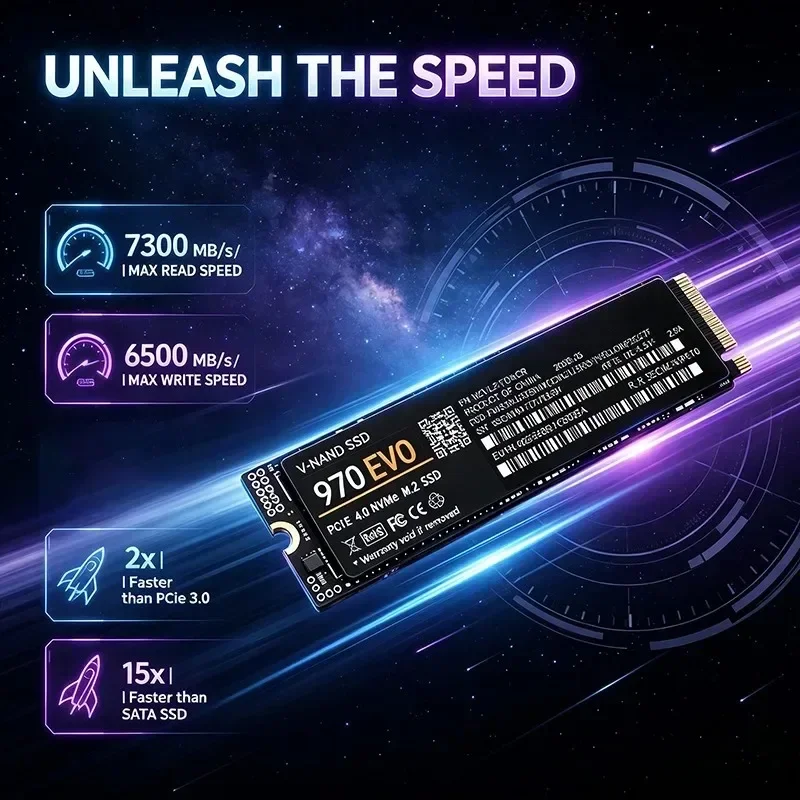 970 EVO NVMe M.2 2280 SSD PCIe - đánh giá và giá M.2 Nvme 4Tb Pcie 4.0 Ssd