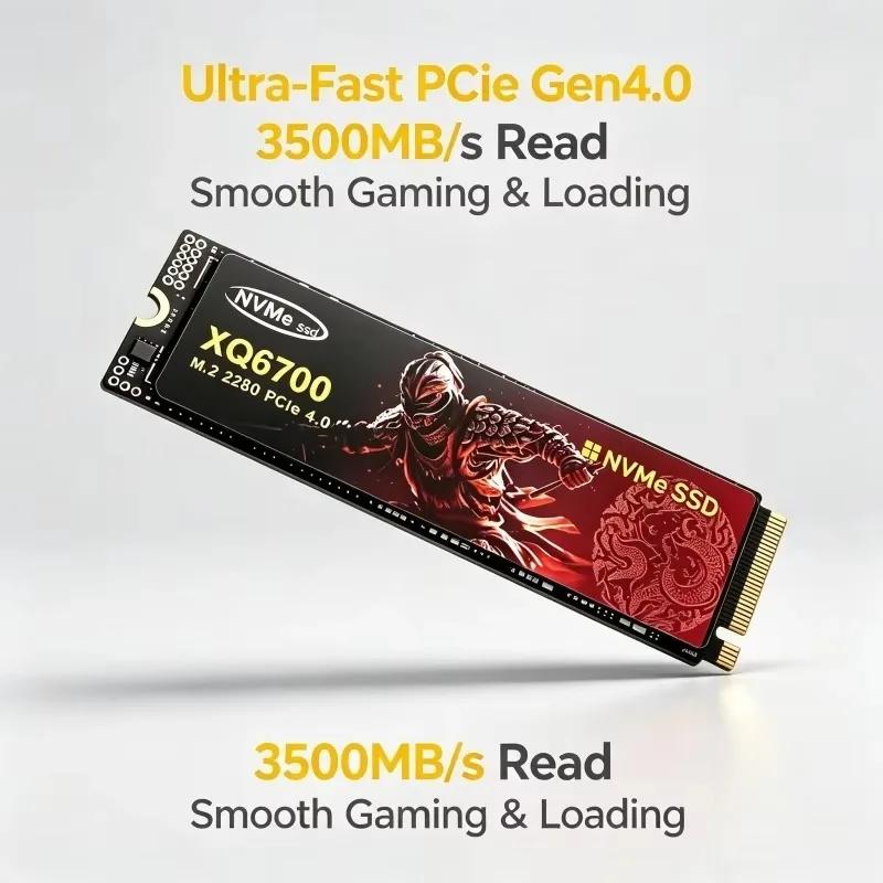 XQ6700 M.2 NVMe SSD 500GB 4TB  - đánh giá và giá M.2 Nvme 4Tb Pcie 4.0 Ssd