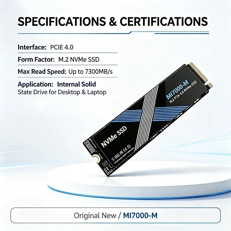 PCIe 4.0 MI7000-M NVMe M.2 SSD - đánh giá và giá M.2 Nvme 4Tb Pcie 4.0 Ssd