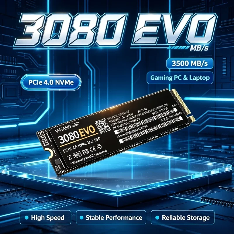 3080 EVO 1TB 2TB 4TB M.2 NVMe  - đánh giá và giá M.2 Nvme 4Tb Pcie 4.0 Ssd