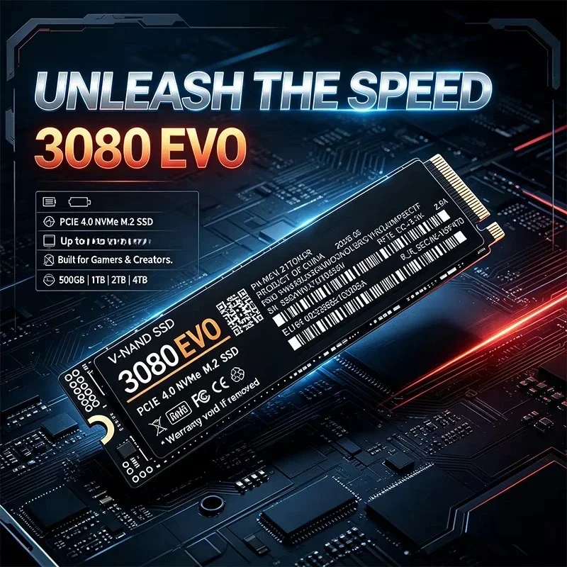 3080 EVO 1TB 2TB 4TB M.2 NVMe  - đánh giá và giá M.2 Nvme 4Tb Pcie 4.0 Ssd